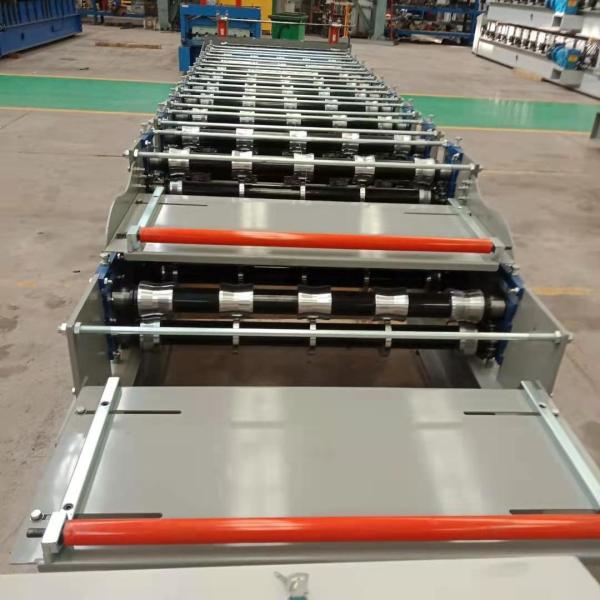 Rolo de aço da dupla camada que forma a máquina para o painel de parede do telhado do perfil da caixa de Ibr do metal