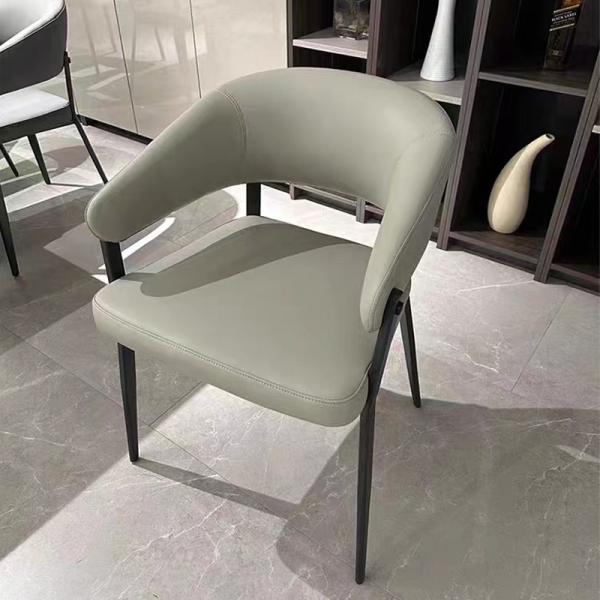 Luxe Vibe Hollow Italian Design Dining Chairs Aesthetic Contemporary