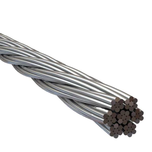 Corde en acier inoxydable 6 mm - 14 mm 1*19 1*37 1*61 Structure