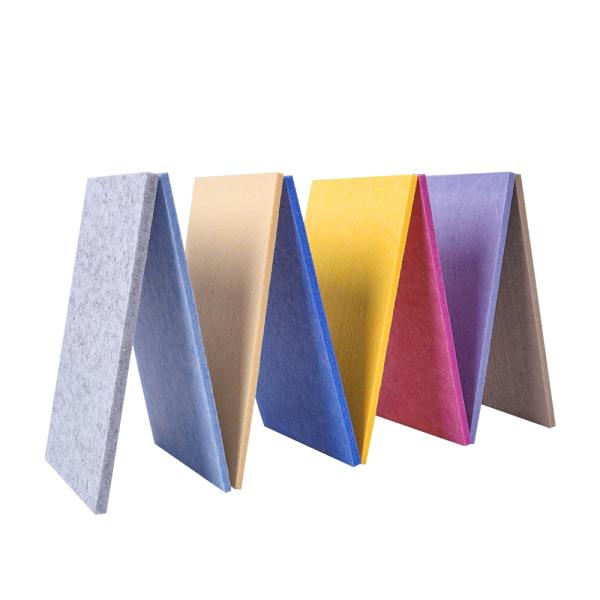 3800gsm High Density Polyester Sound Absorber Acoustic Wall Panels PET Acoustic Panel
