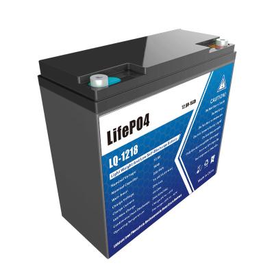 Alta performance Lifepo4 Bateria solar Baixa manutenção 12v 18ah