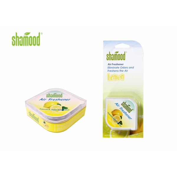 Lemon Waterbase Home Air Freshener Gel 1oz 28.4g Square Shape