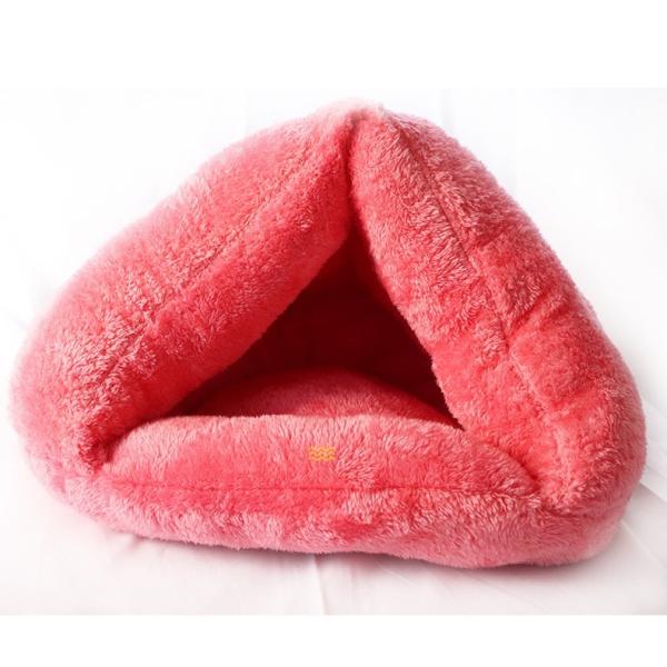 Поставки любимца тапочек зимы дома любимца дома собаки кровати кота треугольника теплые Semi закрытые