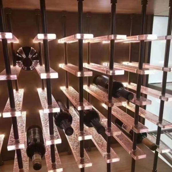 Luxury Modern Wine Cabinet With Acrylic Shelf Wine Bar Cabinet Modern