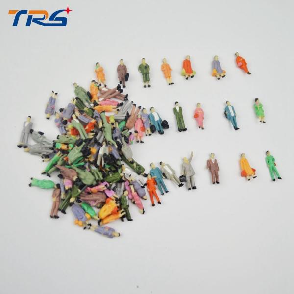 1:87 Painted Mix Model Train HO People Figures