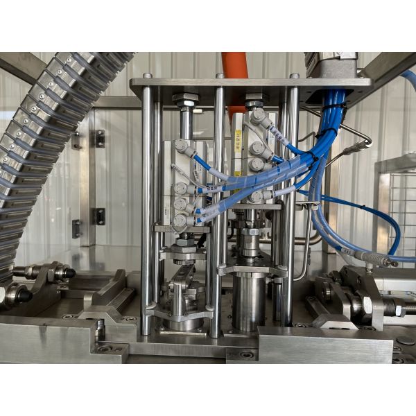 Customize aseptic filling system featuring PLC operating system offering sterile filling solution for pharmaceutical and medical industries