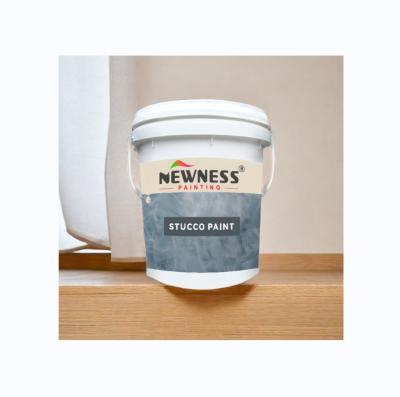 Construção de revestimento de parede e teto interior de tinta de látex para refinação de pedra natural
