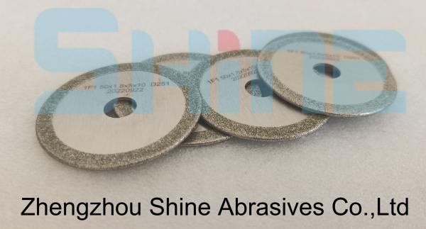 30mm 1F1R CBN Eletroplated Moagem e Rodas de Corte personalizadas