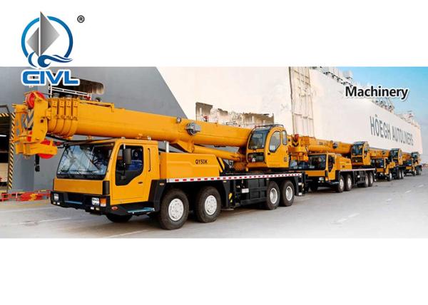 Double Cylinder 40 Tons 13050mm Telescopic Boom Truck Crane