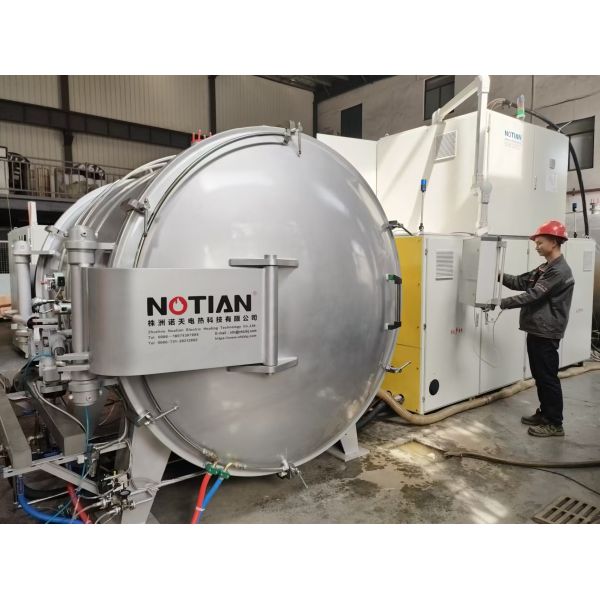 2800℃ Vacuum Induction Graphitization Furnace for Negative Electrode Material