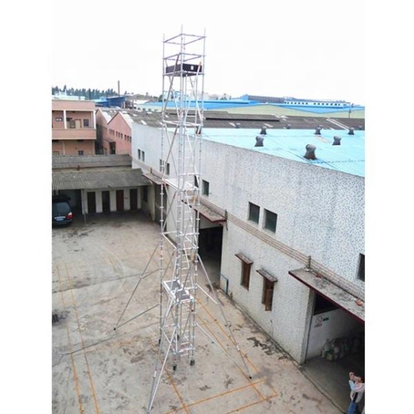 Sturdy Aluminium Scaffold Tower Ringlock Scaffolding System For Construction