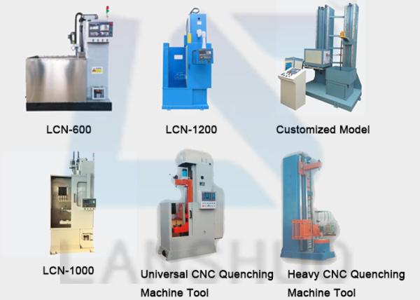 Automatic CNC Induction Quenching Machine Tool For Shaft Gear Hardening Heater
