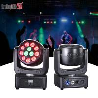 12*8W Moving Head Lights RGBW LED Stage Lights DMX512 Lámparas de lavado para DJ Disco KTV Fiesta de bodas