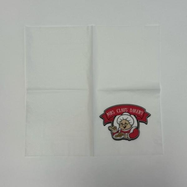 16gsm-18gsm Disposable Paper Napkins 2-3 Ply Hot Stamping Printing For Parties