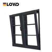 Ventanas de aluminio de PVC de ventana única inclinadas inclinadas para la oficina en el hogar