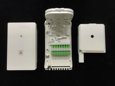 Caixa segura da terminação da fibra ótica da selagem 1x8, caixa do divisor de FTTH para exterior/interno