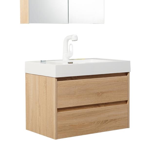 Rectangle Modern Design American Style Luxury Wood Wall Mounted Bathroom Cabinet Vanity