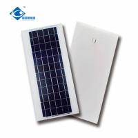 Painel solar 12W Mini Solar Panel Charger 6V Mini Solar Panels da laminação de vidro portátil de ZW-12W-6V