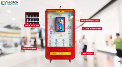 Arche et écran tactile faits sur commande de Smart Toy Vending Machine With Display de micron de distributeur automatique