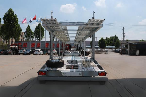 Whole Vehicle HDG SAF Axle Air Suspension JOST Leg Weichbro EBS Screw Lift Car Carrier Semi Trailer