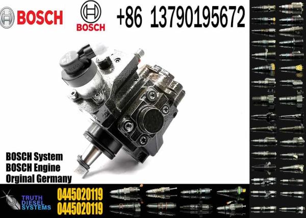Nuevo motor diesel original de inyección de la bomba de tren común 0445020119 4990601
