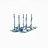 O reparo reto de batida da linha do auto sextavado parafusa o dente de madeira escareado da cabeça