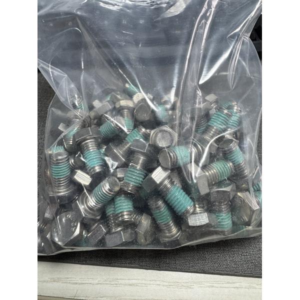 Industrial M10*20 Stainless Steel Hex Head Bolts for Forklift Battery Perfect Type Connection