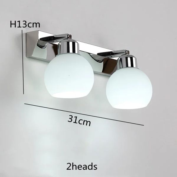 Crystal Bathroom Black Chrome Vanity wall Light Stainless Steel  Over Mirror Lights(WH-MR-90)