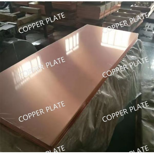 Precision-Rolled CU-ETP Copper Plate Custom Cutting Copper Sheets with Superior Electrical Conductivity