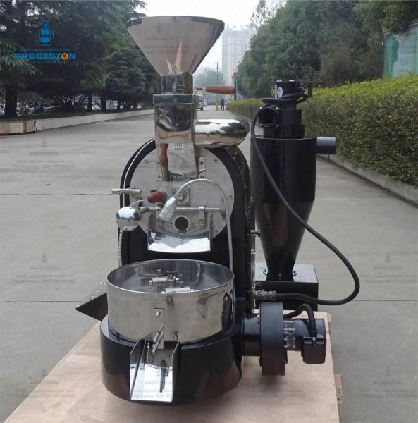 Electric Industrial Roaster Machine , Small Scale Coffee Roaster With Temperature Adjustable