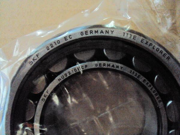 NU 2210 ECP Straight Cylinder Roller Bearing 50 Mm ID 90 Mm OD 23 Mm Width With Polyamide Cage