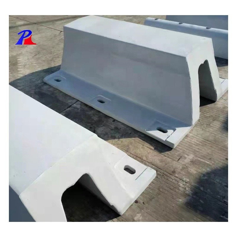 Standard Size Sea Grey Rubber Fender Cone Fender for Jetty in Black/White Colour