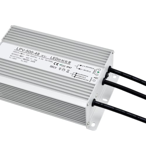 Light Strip Power Supply DC24V 36V 48V LED Strip Switch Driver Lamp 350W 500W Waterproof Power Supply for RGB LED Point Light