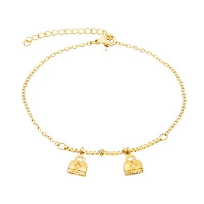 Braceletes originais do elo de corrente do projeto ajustáveis para mulheres Hiphop/rocha