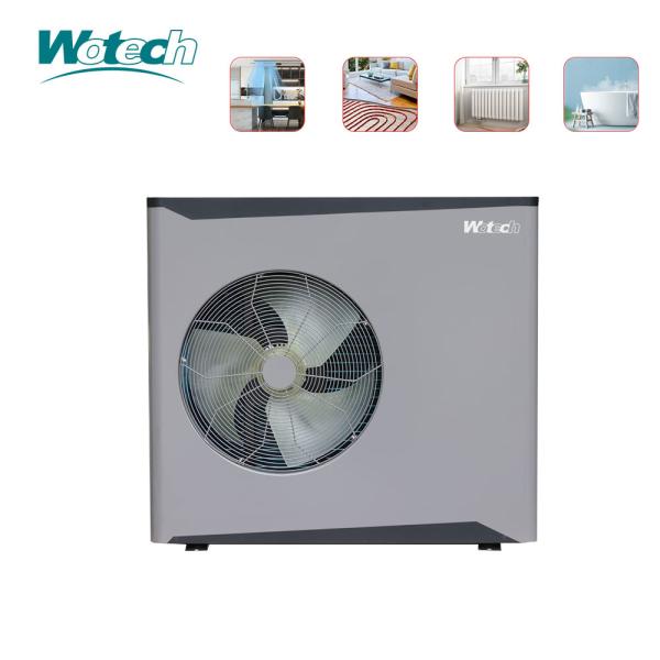 Wotech 220V 15kw Air To Water Heat Pump Monoblock R290 Euro Standard DHW Heat Pump