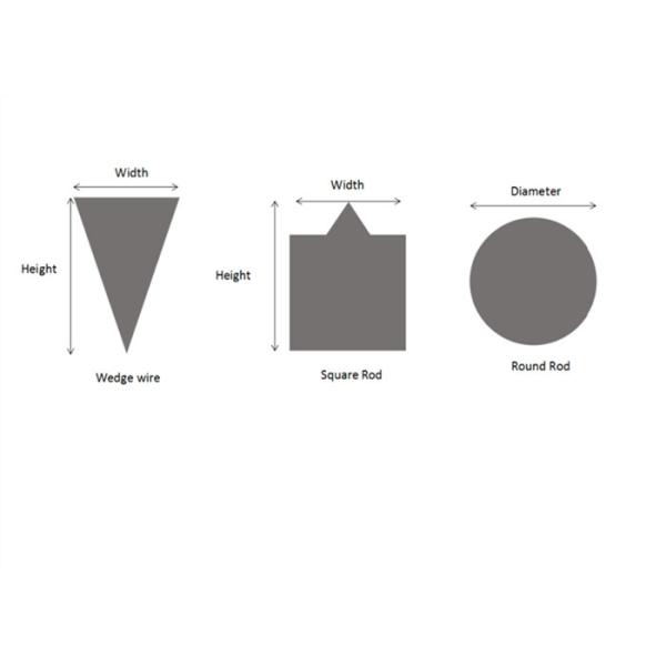 316SS Johnson Wedge 25mm Wire Wrapped Screen