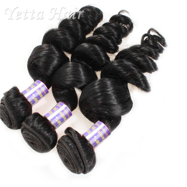 Onda cambojana não processada do cabelo do Virgin da onda fraca nenhum produto químico