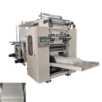 High Speed V Fold Hand Towel Paper Making Machine Facial Tissue Folding Machine