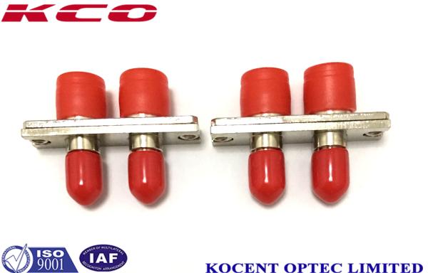 Hybrid Chanel Fiber Optic Adapters , Fc Fiber Connector Accurate External Size