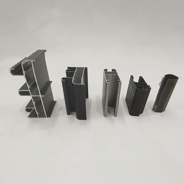 ±1% Tolerance Extruded Aluminium Profiles for Double Track Sliding Doors Roller Track