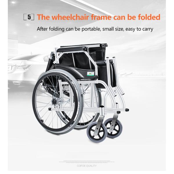 кресло-коляска створки легковеса алюминиевого сплава 12kg легкая, складывая кресло-коляска Backrest