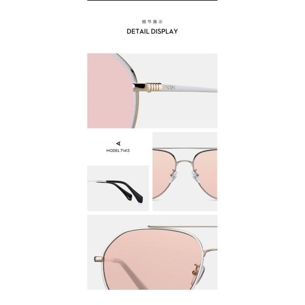 Durable Polarized Aviator Sunglasses Mens , Oversized Metal Frame Sunglasses Multi Color