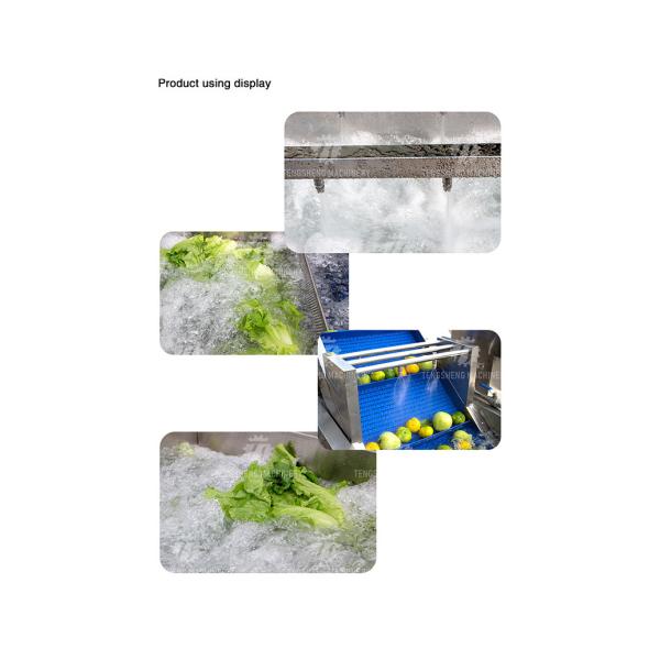 Тип многофункциональной стиральной машины овоща стиральной машины овоща 340KG большой непрерывный