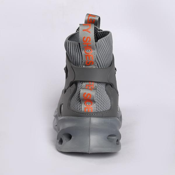 Shengjie Fly Knit Обувь Противопроницаемая MD наружная подошва Рабочие ботинки Всасывающие удар Дышащие защитные ботинки