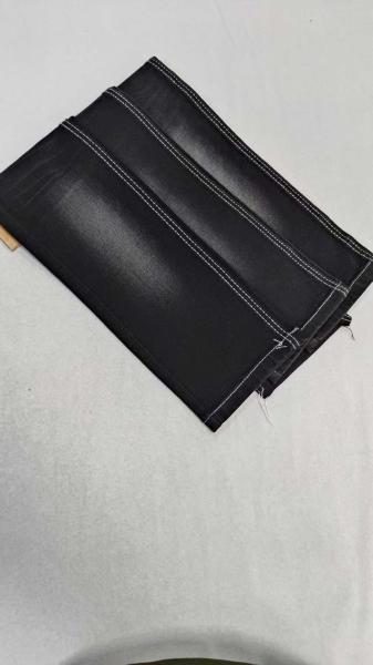 Middle elastic 12oz Black with full width 180-182cm construction 7+7*7/55/75 Denim fabric  JSD3433A for men jeans
