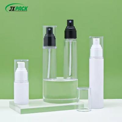 Small Portable Plastic Spray Bottles 50ml 60ml Transparent Baby Lotion Empty Spray Bottle