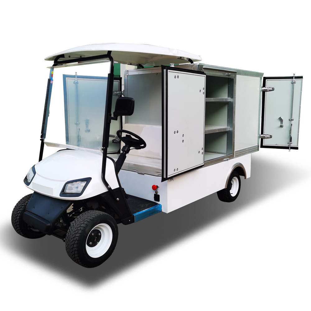 Новый дизайн большой вместимости 2-местный Custom Golf Cargo может перевозить товары Хранить и продавать