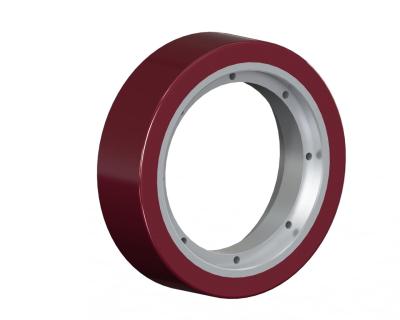 550 Industrial AGV Wheel PU Material High Load