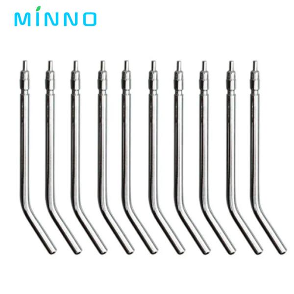 10pcs de aço inoxidável Dental Air Triple Seringa 3 Way Dental Air Spray Spray Spray de água