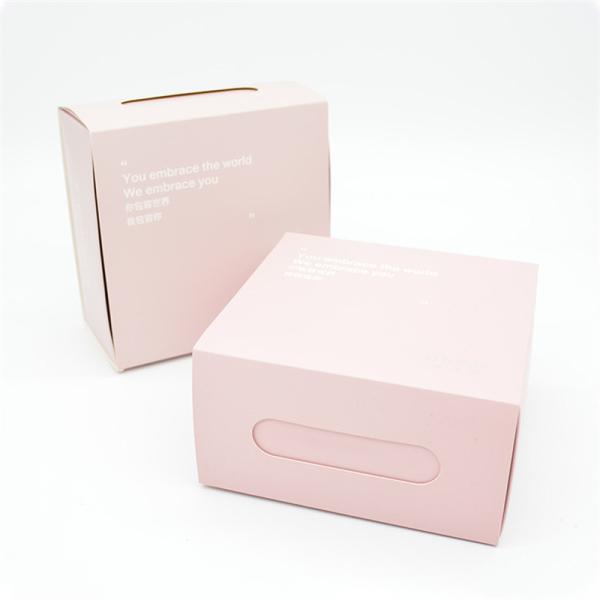 Pink Drawer Glossy Lamination Box , 1200gsm Perfume Packing Box ALLICO